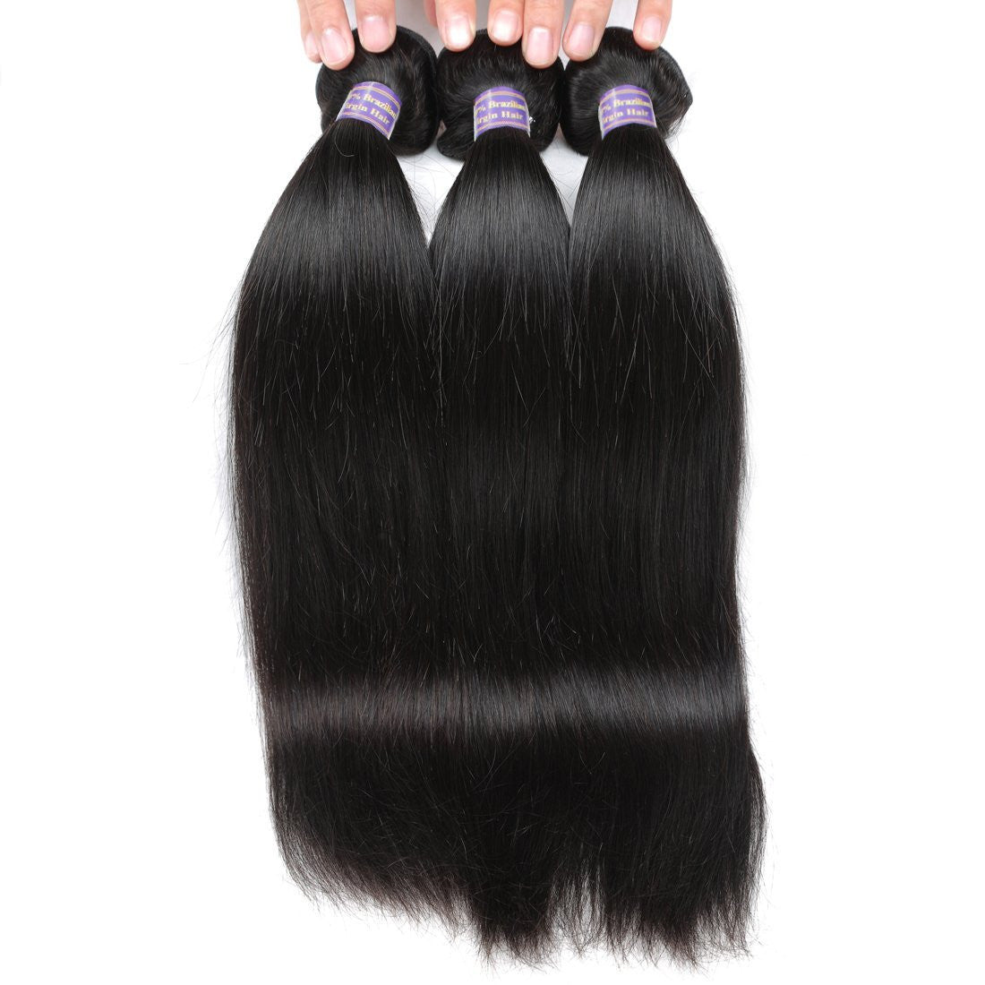 Malaysian Human Virgin Straight Hair 3 Bundles Unprocessed Human Hair Weave