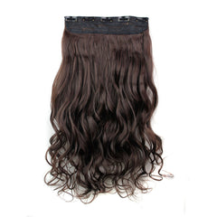 5Pcs Clip False Hair Synthetic Hair Extension Curly Heat Resistant Hair
