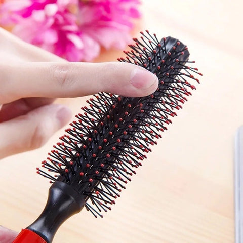 Women Round Hair Care Brush Hairbrush Salon Styling Dressing Curling Comb
